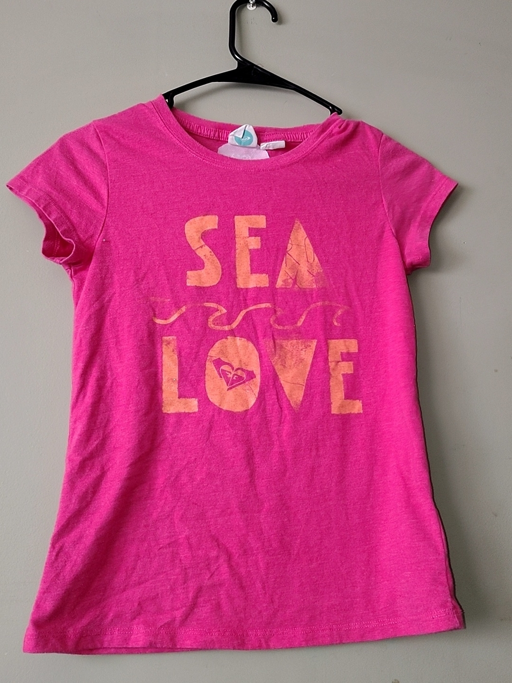 Roxy Hot Pink Sea Love Tee
